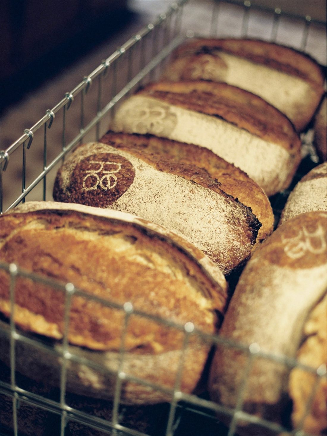 Baskets of Nena sourdough